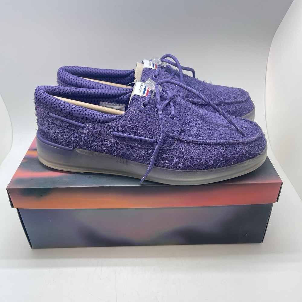 Sperry‎ x Concepts 3-Eye Cup Top Siders Sneakers Mens 11.5 Purple STS25739 New